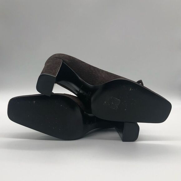 Prada Leather Suede High Heels - Picture 6 of 6